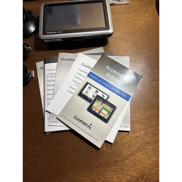 Garmin Nuvi 1350 GPS Bundle With Car Charger USB Car Mount Manuals Bundle *Video - Picture 8 of 11